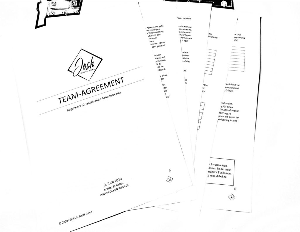 Team Agreement Josh