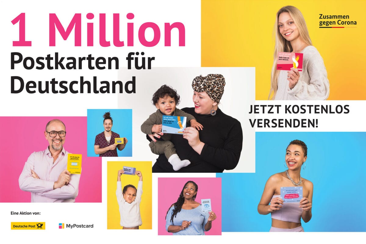 1Million Postkarten fuer Deutschland